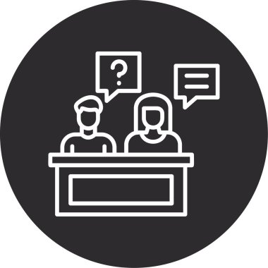 Vektör illüstrasyonu, simge ögesi biçimi