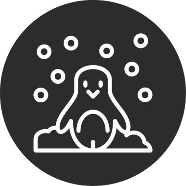 Bir kuşun vektör çizimi