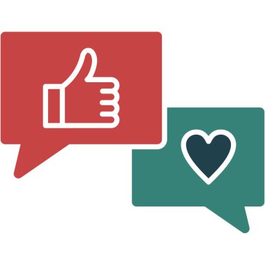 Düz bir ikon gibi aşk