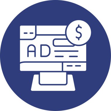 Web simgesi, vektör illüstrasyonu