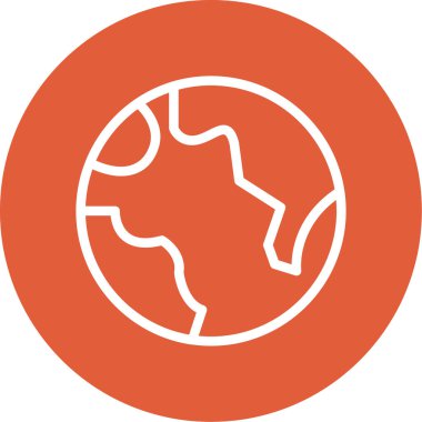 toprak simgesi vektör illüstrasyonu