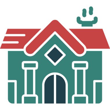 Yapı simgesinin vektör illüstrasyonu