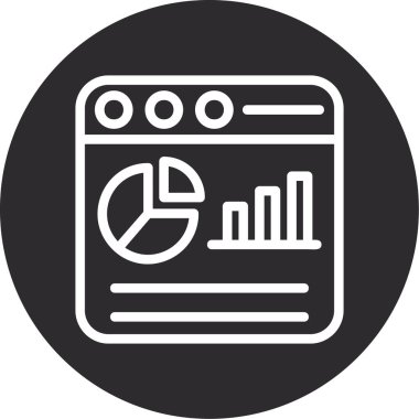 seo modern simgesinin vektör illüstrasyonu