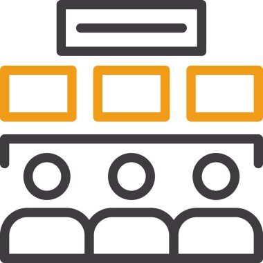 veritabanı sunucu simgesi ana hat biçiminde