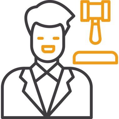 avatar adam simgesi ana hatları biçiminde