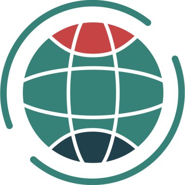 genel ağ vektör simgesi