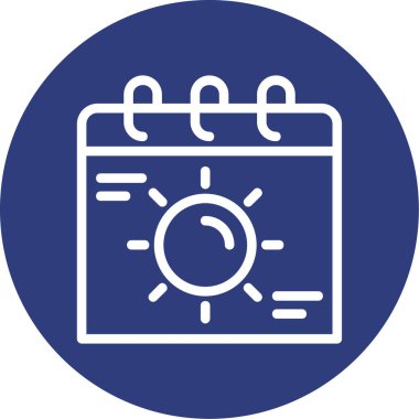 Alarm saat simgesi, vektör illüstrasyonu basit tasarım