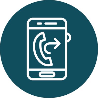 vektör telefon çağrısı ico