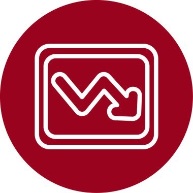 Çember işaretli okun vektör simgesi