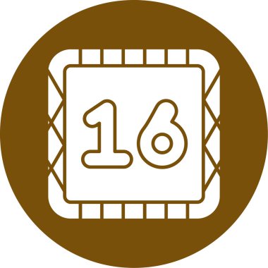 takvim tarihi simgesi vektör illüstrasyon