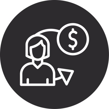 iş simgesi, vektör resimleme