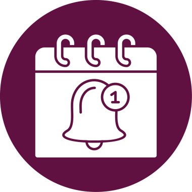 Kişisel ve ticari kullanım için takvim vektör simgesi simgesi vektör çizimi..