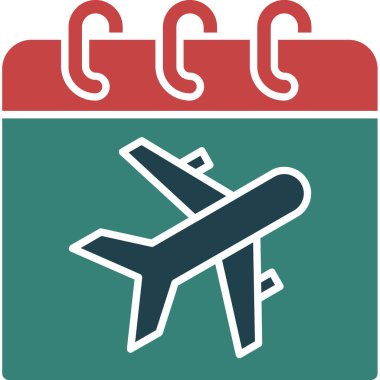 flight icon vector illustration