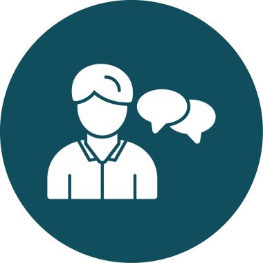 işçi adam simgesi vektör illüstrasyonu