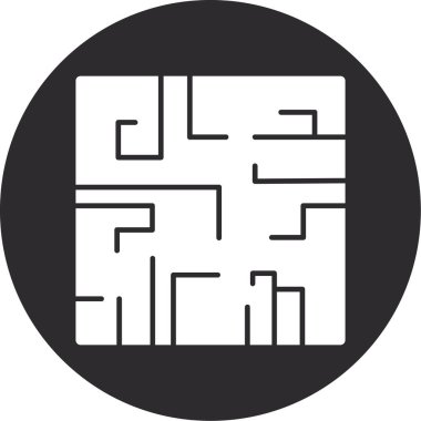 seo modern simgesinin vektör illüstrasyonu