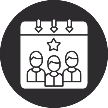 Takım simgesi, vektör illüstrasyonu