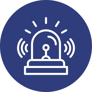 çalar saat simge vektör çizim