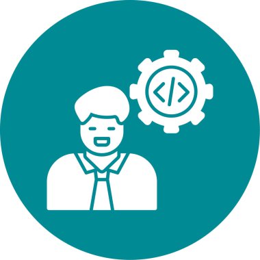 Vitesli bir adamın vektör çizimi