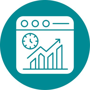 Pasta grafiği vektör illüstrasyonu