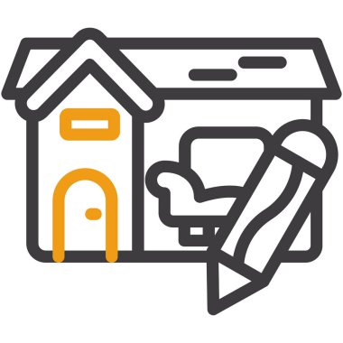 Vektör illüstrasyonu, simge ögesi arkaplanı