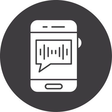 Sohbet baloncuğunun vektör çizimi