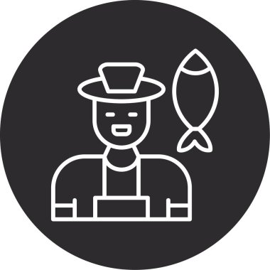 Gıda simgesinin vektör illüstrasyonu