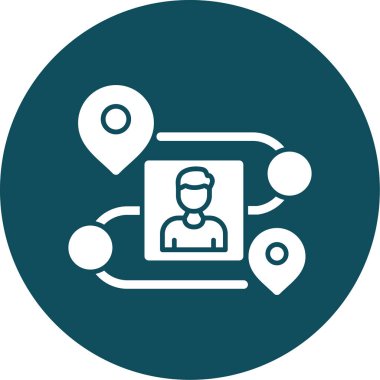 seo modern simgesinin vektör illüstrasyonu