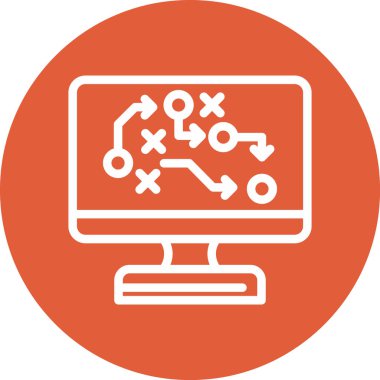 iş simgesi vektör illüstrasyonu