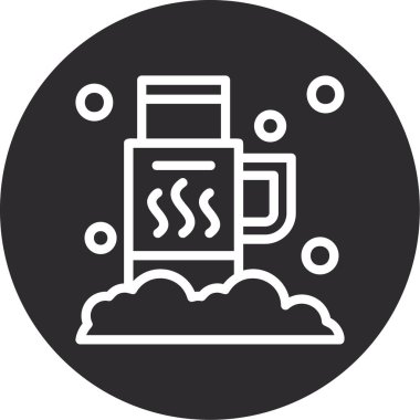 Modern simgenin vektör illüstrasyonu