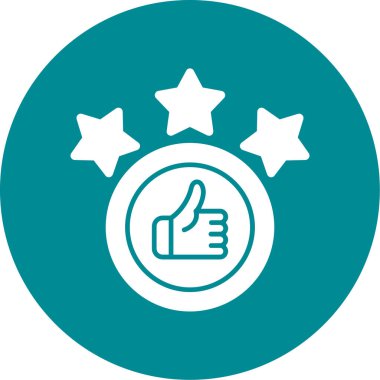 başparmak yukarı simgesi, vektör illüstrasyonu