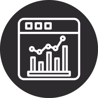 seo modern simgesinin vektör illüstrasyonu