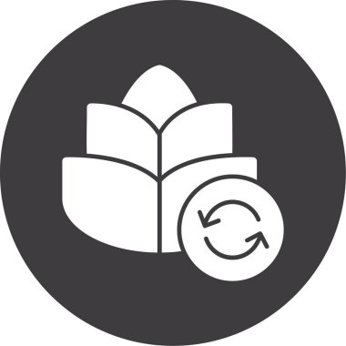 Geri dönüşümün vektör çizimi