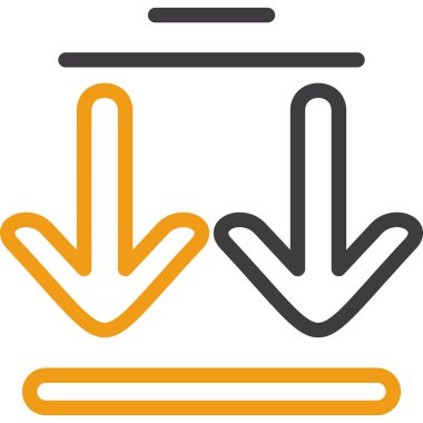 ok indirme simgesi doldurulmuş özet biçimi