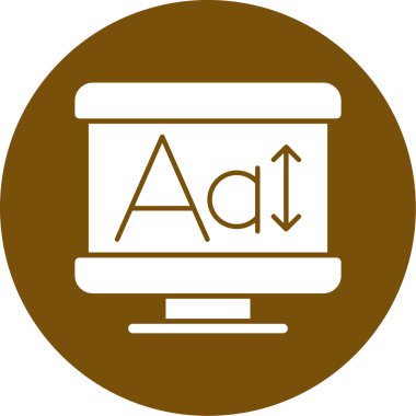 seo modern simgesinin vektör illüstrasyonu