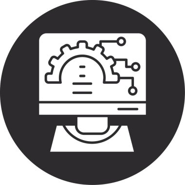 seo modern simgesinin vektör illüstrasyonu