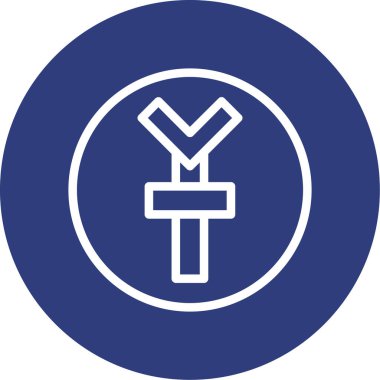 Modern simgenin vektör illüstrasyonu