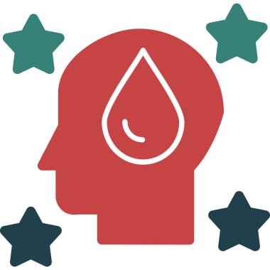 kan damlası vektör simgesi