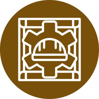 Ahşap çerçevenin vektör çizimi