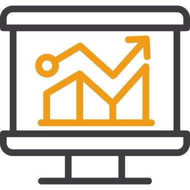 Çizelge. Web simgesi basit illüstrasyon