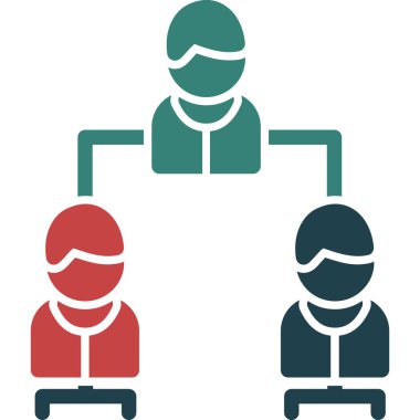 insanlar simge vektör illüstrasyonu