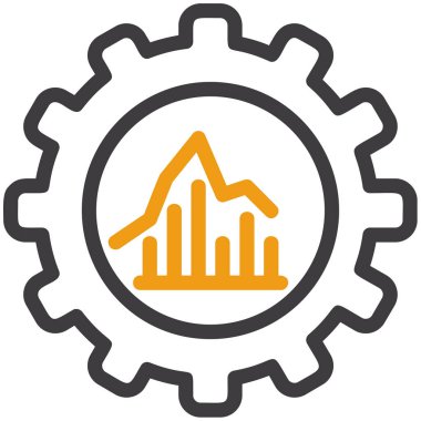 iş simgesi vektör illüstrasyonu