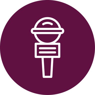 Modern simgenin vektör illüstrasyonu