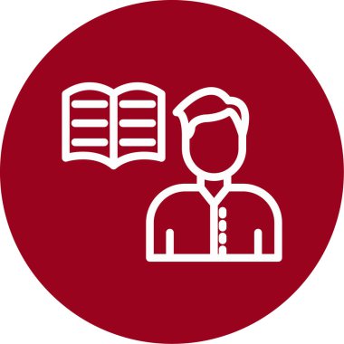 vektör eğitim simgesi illüstrasyonu