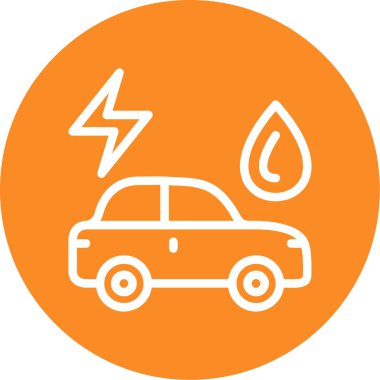 araba simgesi vektör illüstrasyonu