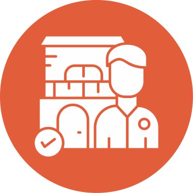 iş simgesi vektör illüstrasyonu