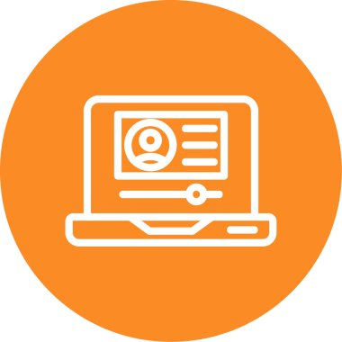 Seo simgesinin vektör illüstrasyonu