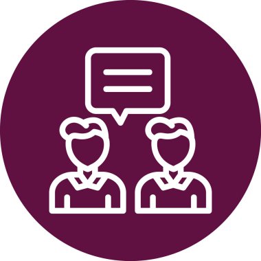 Modern simgenin vektör illüstrasyonu