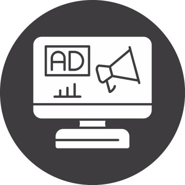 seo modern simgesinin vektör illüstrasyonu