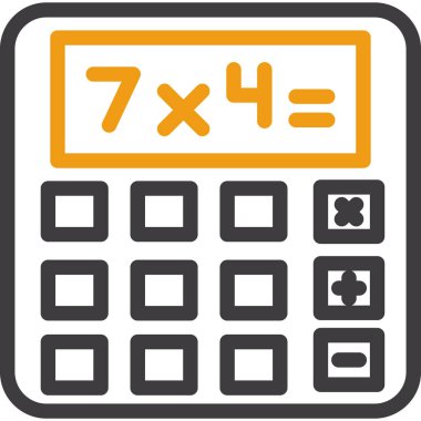 Matematik hesap makinesi simgesi, özet biçimi