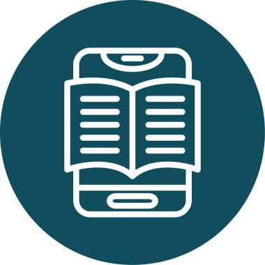 Eğitim ikonu unsurunun vektör illüstrasyonu. Eğitim konsepti öğesi öğrenme simgesi olarak da kullanılabilir.